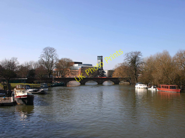 Photo 6"x4" The tramway bridge from Clopton bridge Stratford-upon-Avon c2010