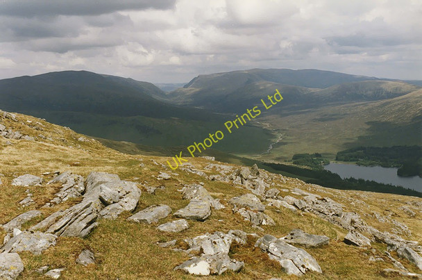 Photo 6"x4" View east from Beinn na Lap Beinn na Lap c1997