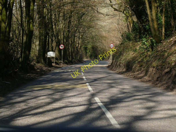 Photo 6"x4" Approaching Muddiford and Milltown on the B3230 Muddiford c2010