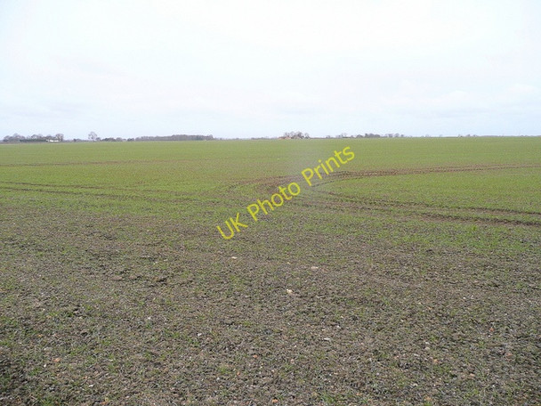 Photo 6"x4" Lincolnshire farmland Snarford c2010