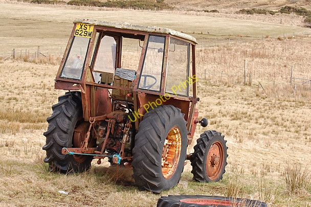 Photo 6"x4" Tractor at Orbost Greep c2010