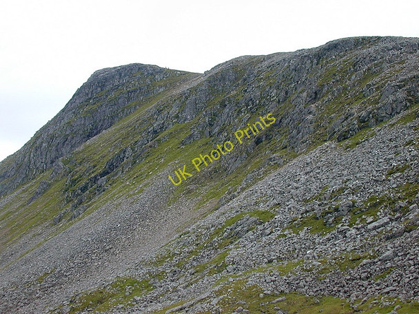 Photo 6"x4" The southern flanks of Meall nan Ceapraichean Meall nan Ceapraichean c2002
