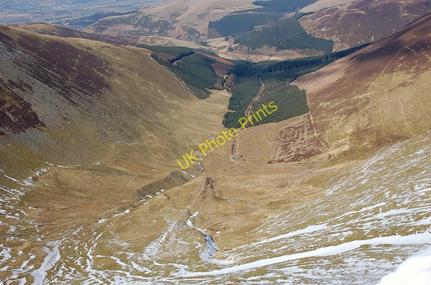 Photo 6"x4" The valley of Hobcarton Gill Hopebeck c2010