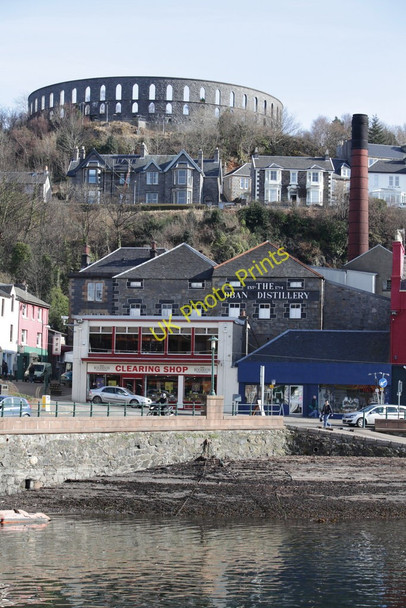 Photo 6"x4" View towards The Oban Distillery and Mc Caig's tower Oban\/NM8630 c2010