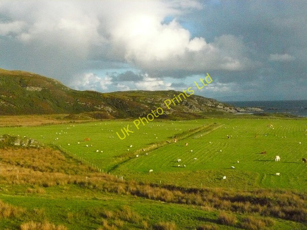 Photo 6"x4" View south from near Ardachy, Isle of Mull Uisken c2007