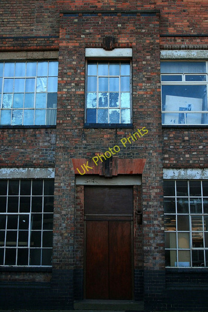 Photo 6"x4" Works entrance Long Eaton c2010