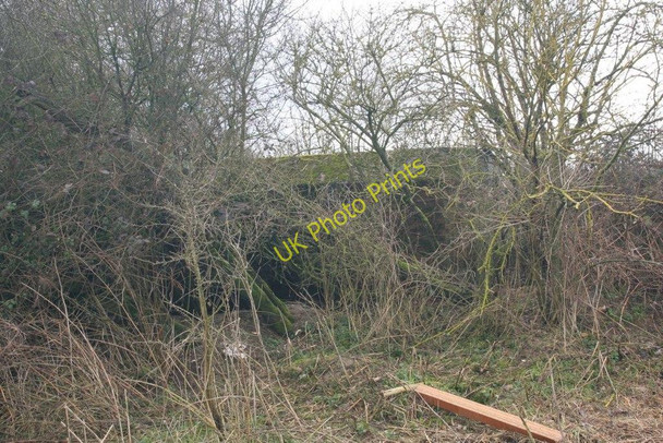 Photo 6"x4" Second pillbox at Pincents Malpas\/SU6372 c2010
