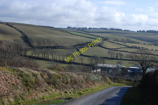 Photo 6"x4" Cwm of the Afon Carrog Llanddeiniol c2010