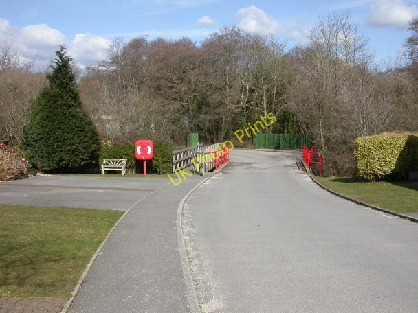 Photo 6"x4" Shorefield Country Park, bridge Leagreen c2010