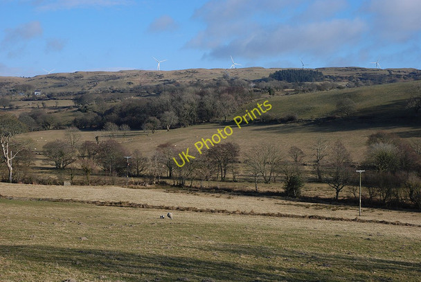 Photo 6"x4" Cwm Wyre east of Llangwyryfon Llangwyryfon c2010