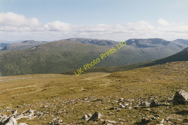 Photo 6"x4" View towards Ben Alder from Geal Charn Geal Charn\/NN5081 c1997