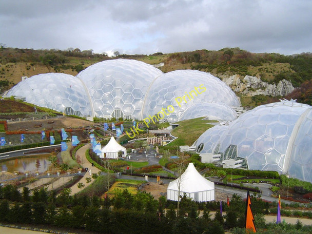 Photo 6"x4" Eden Project, Cornwall St Austell c2003