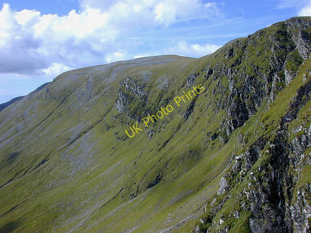 Photo 6"x4" Crags above the Cadha Dearg Cadha Dearg c2002