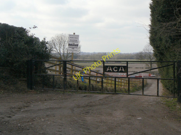 Photo 6"x4" Lane to Snarestone Wharf Snarestone c2010