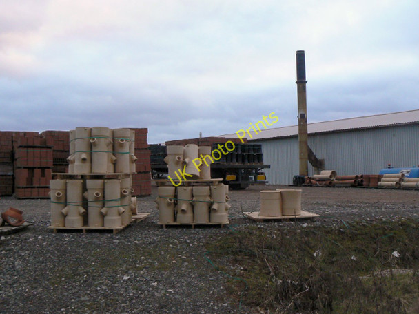 Photo 6"x4" Measham brickworks Measham c2010