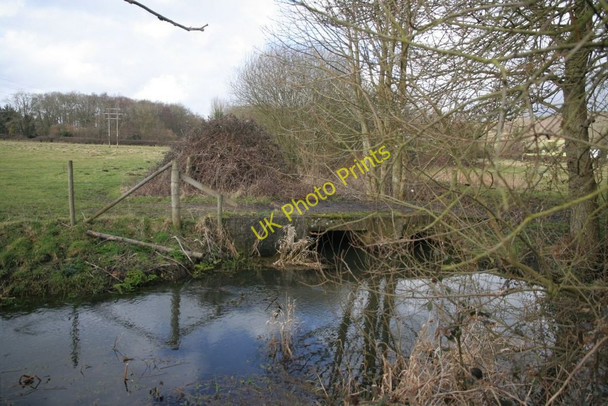 Photo 6"x4" Bridge across the brook Sulham c2010