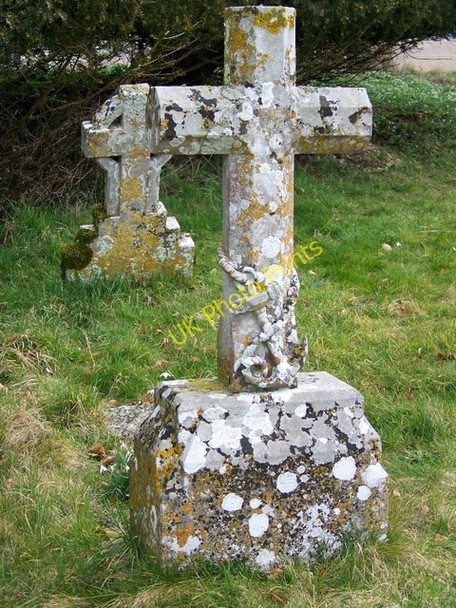Photo 6"x4" Gravestone, St George's Church Damerham c2010