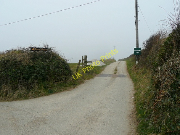 Photo 6"x4" Track to Methrose Farm Kestle\/SW9945 c2010