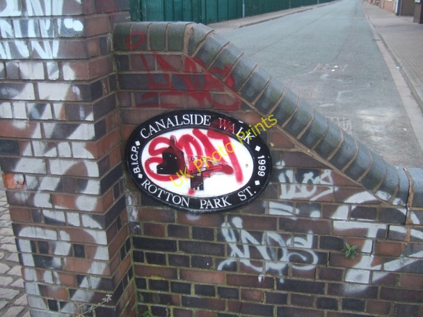 Photo 6"x4" Plaque, Rotton Park Street Gib Heath c2010
