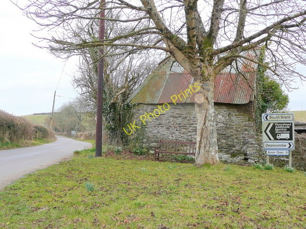 Photo 6"x4" Lane to South Brent Buckfastleigh c2010