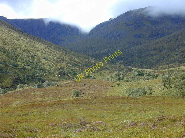Photo 6"x4" Looking up Coire Ardair Aberarder c2002