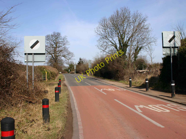 Photo 6"x4" Leaving Milverton on Old Milverton Road Royal Leamington Spa c2010