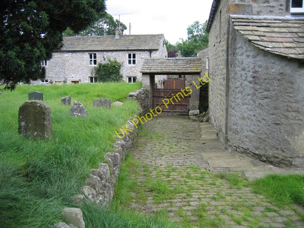 Photo 6"x4" Lych-gate at St Michael's Kirkby Malham c2007