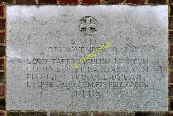 Photo 6"x4" St John the Divine, Mawney Road, Romford - Foundation stone Romford\/TQ5289 c2005