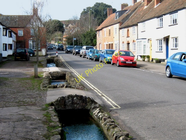 Photo 6"x4" Stream flowing down Castle Street, Nether Stowey Nether Stowey c2010