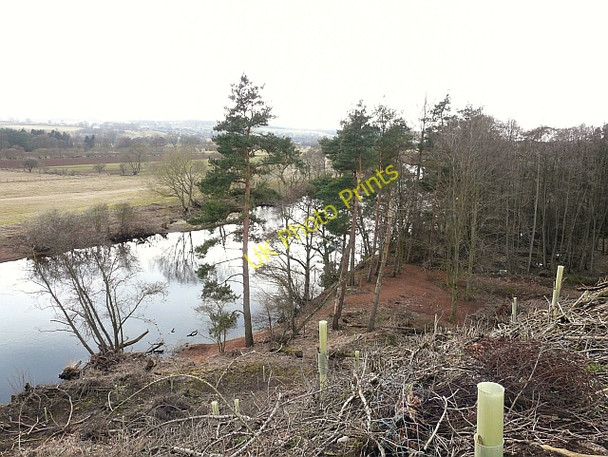 Photo 6"x4" The River Eden near Daleraven Bridge Glassonby c2010