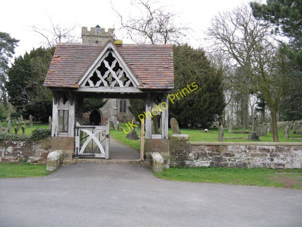 Photo 6"x4" Hampton Lovett Church - Lych Gate Droitwich c2010