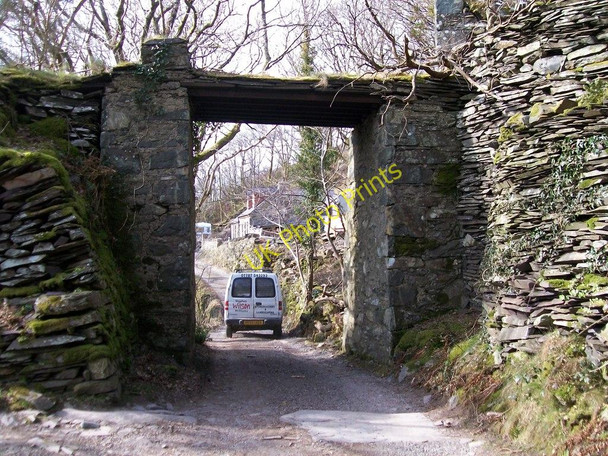 Photo 6"x4" The Bedw Argoed track at the Faenol Quarry over head rubbish run Fachwen\/SH5761 c2008