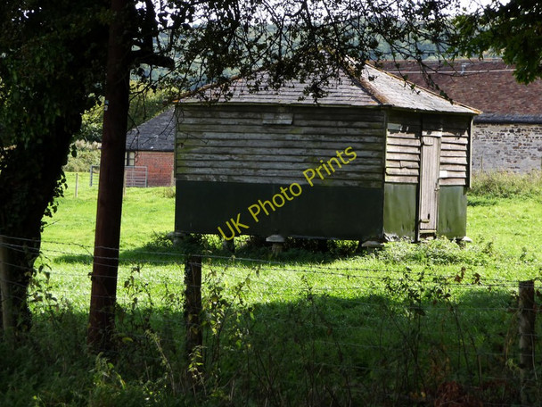 Photo 6"x4" Building on Staddle Stones at Rempstone Farm Bushey\/SY9883 c2009