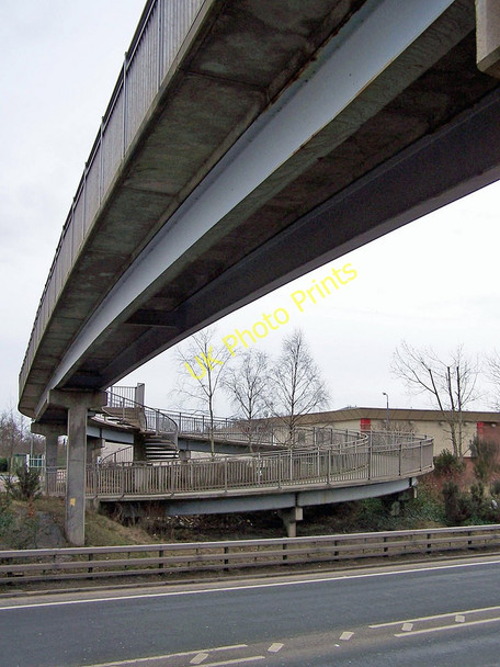 Photo 6"x4" Under the footbridge Dumfries c2010