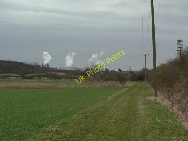 Photo 6"x4" Track alongside the railway Bunny Hill\/SK5728 c2010