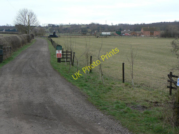 Photo 6"x4" Track to Forge Farm Gotham\/SK5330 c2010
