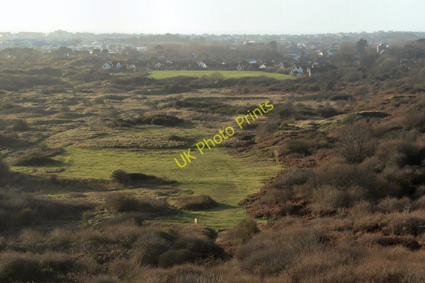 Photo 6"x4" View over disused rifle range in the west of Merthyr Mawr Warren Porthcawl c2009