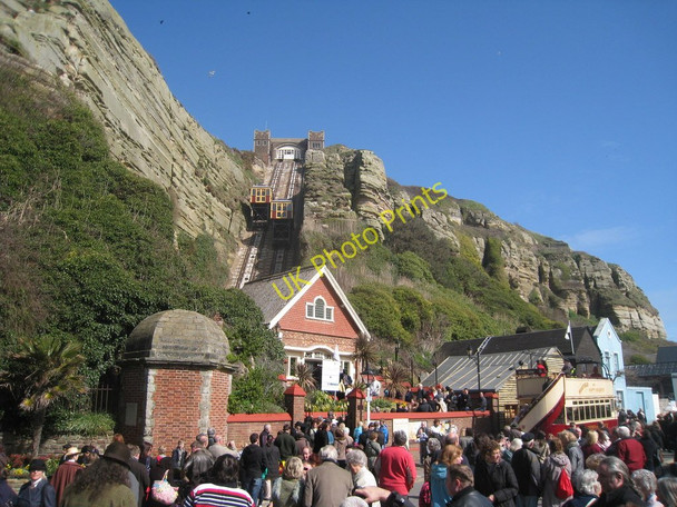 Photo 6"x4" Reopening of East Hill Lift Hastings\/TQ8110 c2010