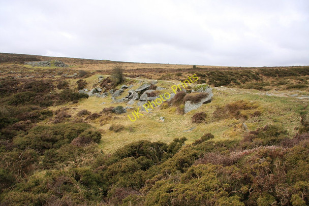 Photo 6"x4" Haytor Tramway Haytor Vale c2010