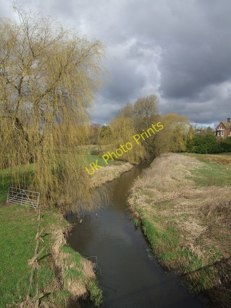 Photo 6"x4" River Sow upstream at Little Bridgeford Little Bridgeford c2010