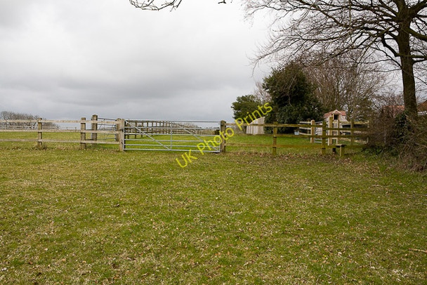 Photo 6"x4" Footpath cresting Galley Down Dean\/SU5619 c2010