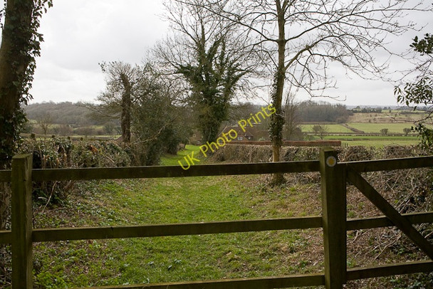 Photo 6"x4" Footpath approaches Bishopsdown Stud Farm Dean\/SU5619 c2010