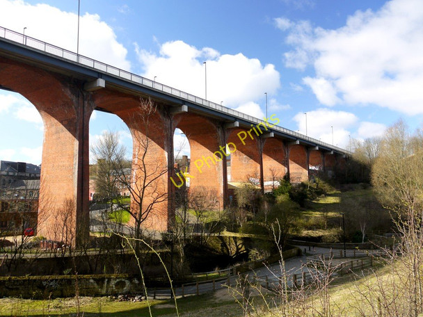 Photo 6"x4" Byker Road Bridge Newcastle upon Tyne c2010