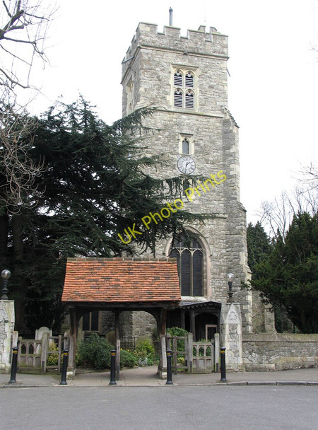 Photo 6"x4" St Leonard, Heston - Tower Hounslow c2005