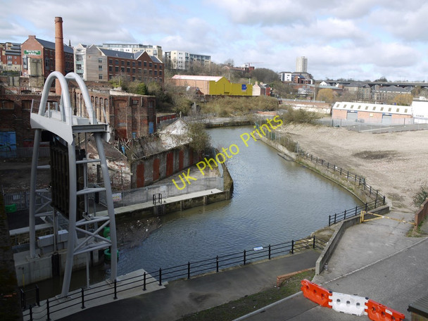 Photo 6"x4" Ouseburn above the Barrage Newcastle upon Tyne c2010