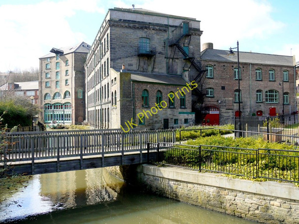 Photo 6"x4" Footbridge, Ouseburn Newcastle upon Tyne c2010