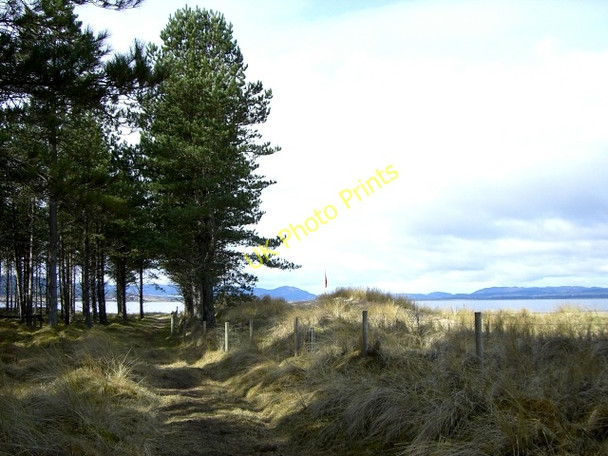 Photo 6"x4" Track along the edge of the Tain bombing range Tain\/NH7881 c2010