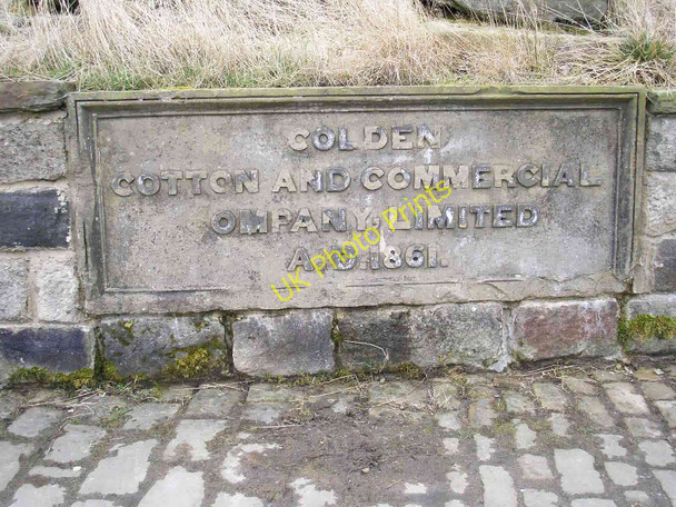 Photo 6"x4" Remains of Jack Bridge Mill Hebden Bridge c2010