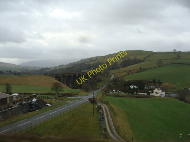 Photo 6"x4" Lowgill Viaduct and the B6257 Beck Foot\/SD6196 c2010