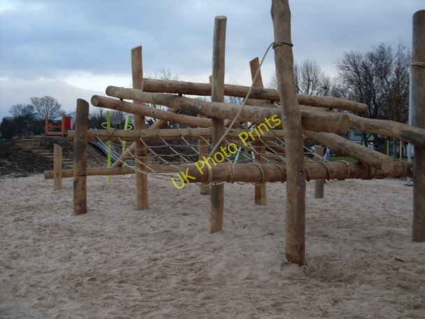 Photo 6"x4" Jubilee Park Play Area Huyton-With-Roby c2010